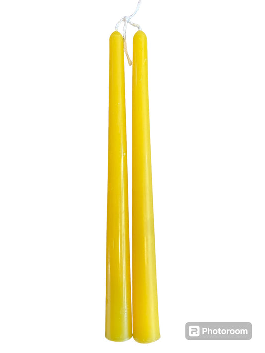 Tapered table candle