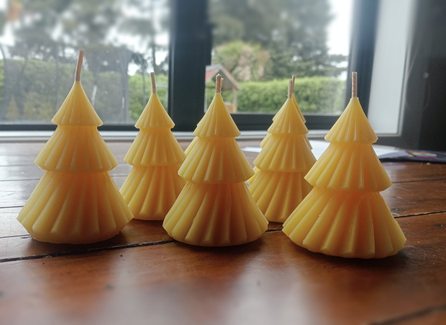 Beeswax Christmas Candle